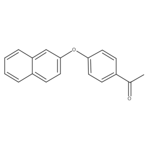 1-(4-(Naphthalen-2-yloxy)phenyl)ethan-1-one Structure