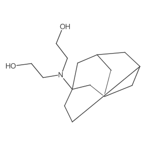 Ethanol, 2,2a(2)-(tricyclo[4.3.1.13,8]undec-3-ylimino)bis-结构式