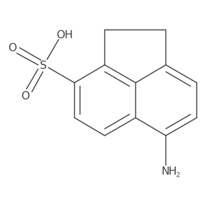 6-Amino-1,2-dihydro-3-acenaphthylenesulfonic acid Structure