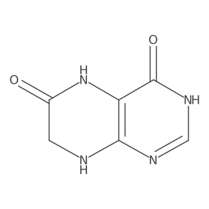 3,5,7,8-Tetrahydro-4,6-pteridinedione Structure