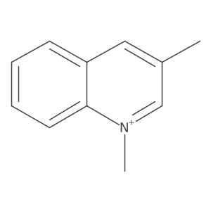 1,3-Dimethylquinolin-1-ium结构式