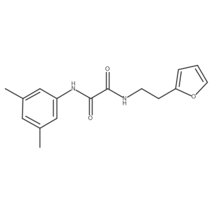 N1-(3,5-dimethylphenyl)-N2-(2-(furan-2-yl)ethyl)oxalamide Structure