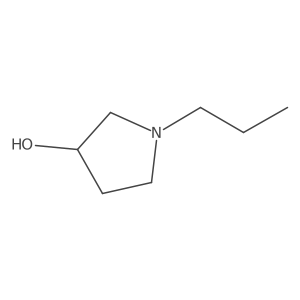 1-Propylpyrrolidin-3-ol Structure