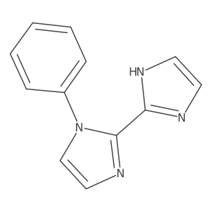 1-Phenyl-2,2'-bi-1H-imidazole结构式