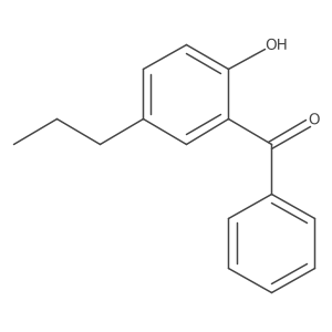 2-Benzoyl-4-propylphenol结构式