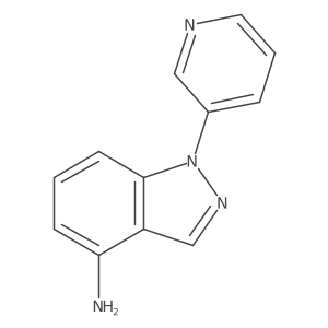 1-(pyridin-3-yl)-1H-indazol-4-amine Structure