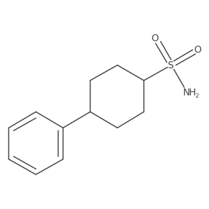 4-Phenylcyclohexane-1-sulfonamide Structure