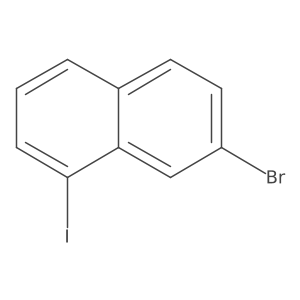 7-Bromo-1-iodonaphthalene Structure