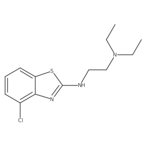N1-(4-chlorobenzo[d]thiazol-2-yl)-N2,N2-diethylethane-1,2-diamine Structure