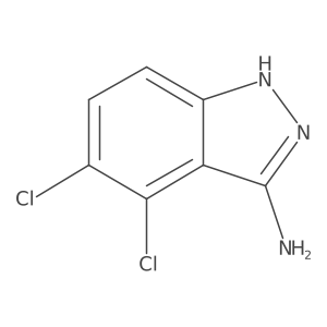 4,5-dichloro-1H-indazol-3-amine Structure