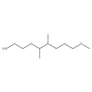 1,4-Pentanediamine, N4-(3-methoxypropyl)-N4-methyl- Structure