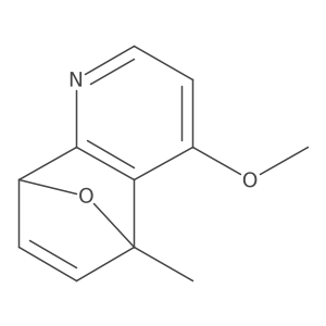 6-Methoxy-8-methyl-11-oxa-3-azatricyclo[6.2.1.02,7]undeca-2,4,6,9-tetraene Structure