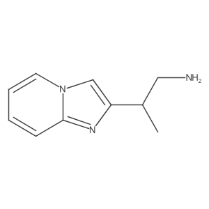 2-{Imidazo[1,2-a]pyridin-2-yl}propan-1-amine Structure