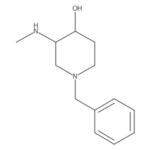 1-Benzyl-3-(methylamino)piperidin-4-ol Structure