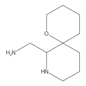 (1-Oxa-8-azaspiro[5.5]undecan-7-yl)methanamine Structure