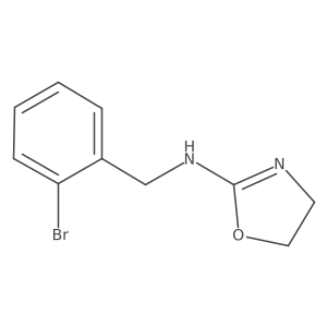N-[(2-bromophenyl)methyl]-4,5-dihydro-1,3-oxazol-2-amine Structure