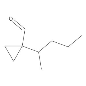 1-(Pentan-2-yl)cyclopropane-1-carbaldehyde结构式