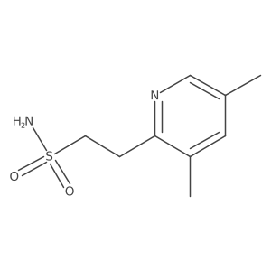 2-(3,5-dimethyl-2-pyridyl)ethanesulfonamide结构式