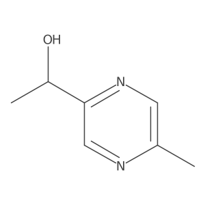 (1R)-1-(5-methylpyrazin-2-yl)ethan-1-ol Structure