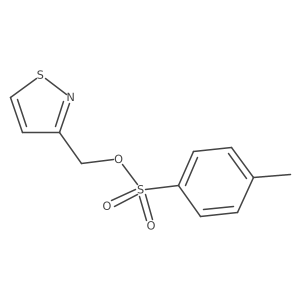 (1,2-Thiazol-3-yl)methyl 4-methylbenzene-1-sulfonate结构式