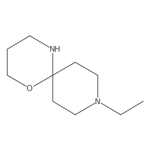 9-Ethyl-1-oxa-5,9-diazaspiro[5.5]undecane Structure