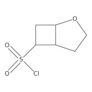 2-Oxabicyclo[3.2.0]heptane-6-sulfonyl chloride Structure