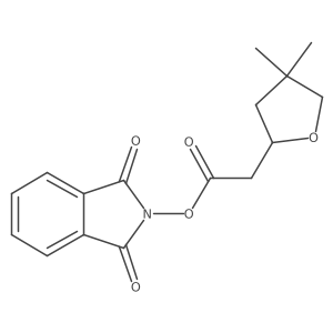 1,3-dioxo-2,3-dihydro-1H-isoindol-2-yl 2-(4,4-dimethyloxolan-2-yl)acetate Structure