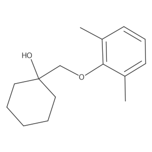 1-[(2,6-Dimethylphenoxy)methyl]cyclohexan-1-ol Structure