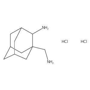 1-(Aminomethyl)adamantan-2-amine dihydrochloride Structure