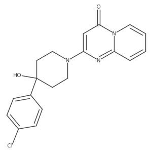 2-[4-(4-chlorophenyl)-4-hydroxypiperidin-1-yl]-4H-pyrido[1,2-a]pyrimidin-4-one Structure