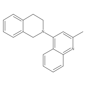 4-(3,4-Dihydro-2(1h)-isoquinolinyl)-2-methylquinoline Structure