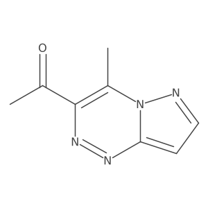 1-(4-Methyl-pyrazolo[5,1-c][1,2,4]triazin-3-yl)-ethanone结构式
