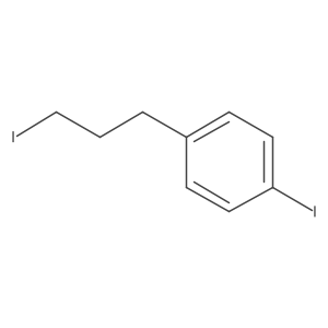 1-Iodo-4-(3-iodopropyl)benzene结构式