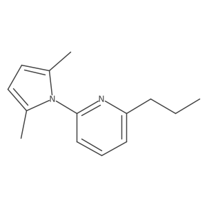 2-(2,5-Dimethyl-pyrrol-1-yl)-6-propyl-pyridine Structure