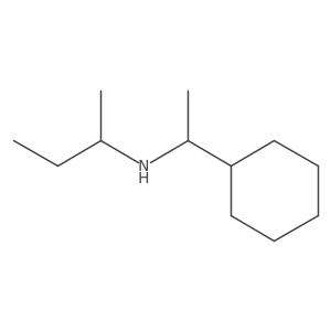 (Butan-2-yl)(1-cyclohexylethyl)amine Structure