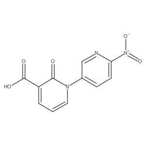 6'-Nitro-2-oxo-2H-1,3'-bipyridine-3-carboxylic acid Structure