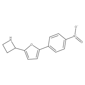 2-[5-(4-Nitrophenyl)furan-2-yl]azetidine Structure