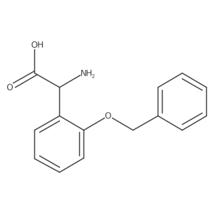 2-(BenZyloxy)phenylglycine (H-Phg(2-OBZl)-OH) Structure