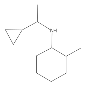 N-(1-cyclopropylethyl)-2-methylcyclohexan-1-amine Structure