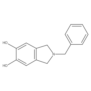 N-benzyl-5,6-dihydroxyisoindoline结构式