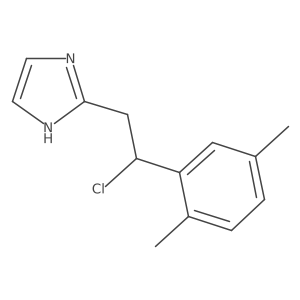 2-[2-chloro-2-(2,5-dimethylphenyl)ethyl]-1H-imidazole Structure