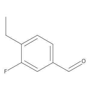 4-Ethyl-3-fluorobenzaldehyde Structure