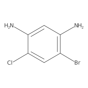 4-Bromo-6-chlorobenzene-1,3-diamine Structure