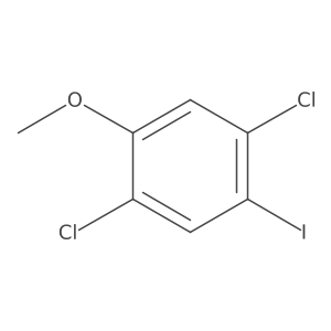 4-Iodo-2,5-dichloroanisole Structure