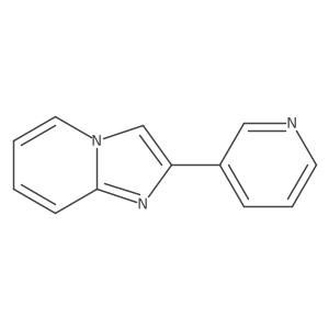 2-(3-Pyridyl)imidazo[1,2-a]pyridine结构式