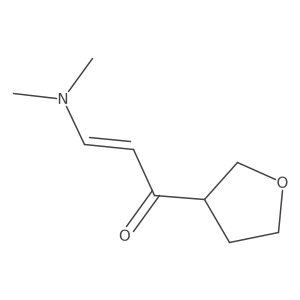 3-(Dimethylamino)-1-(oxolan-3-yl)prop-2-en-1-one Structure