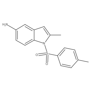2-Methyl-1-tosyl-1H-indol-5-amine Structure