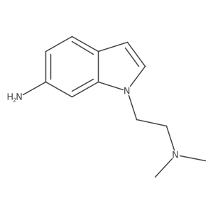 1-[2-(dimethylamino)ethyl]-1H-indol-6-amine Structure
