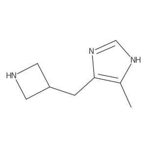 5-[(azetidin-3-yl)methyl]-4-methyl-1H-imidazole Structure