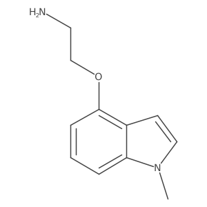 2-[(1-methyl-1H-indol-4-yl)oxy]ethan-1-amine Structure